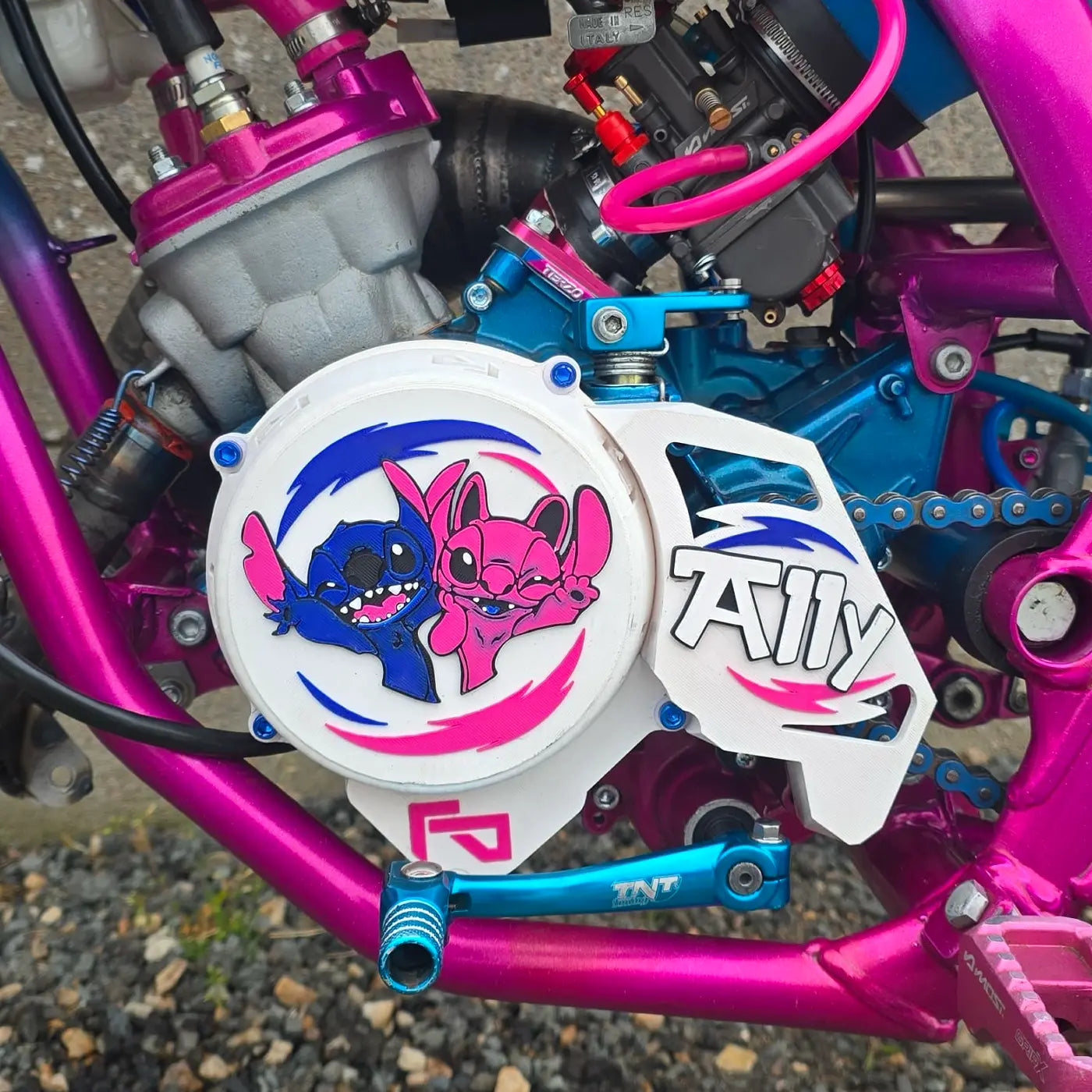 Cache Allumage - 100% Personnalisable Fifty Design