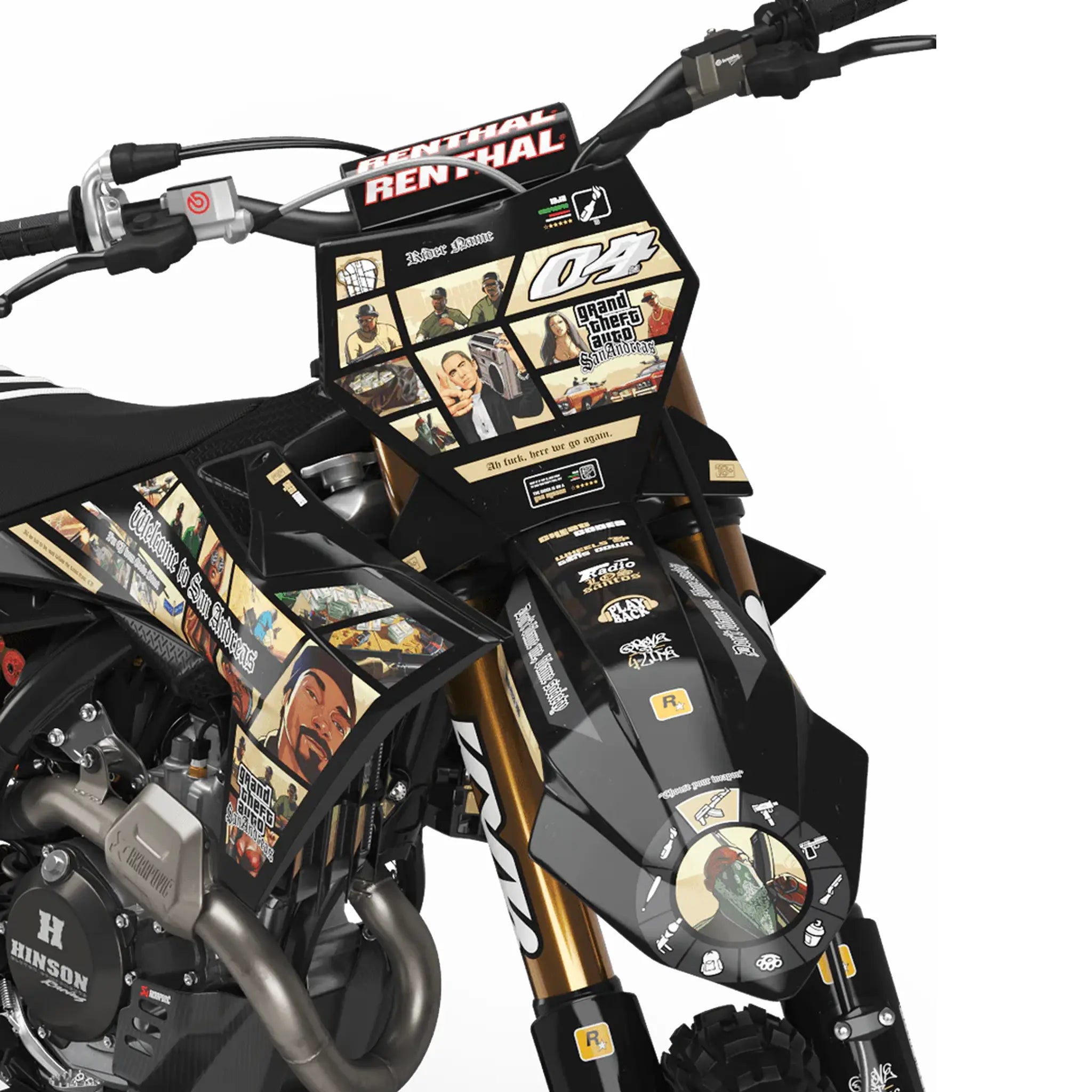 Kit déco 125 / 250 / 450 SX / SX-F | Motocross Los Pablos Edition Fifty Design