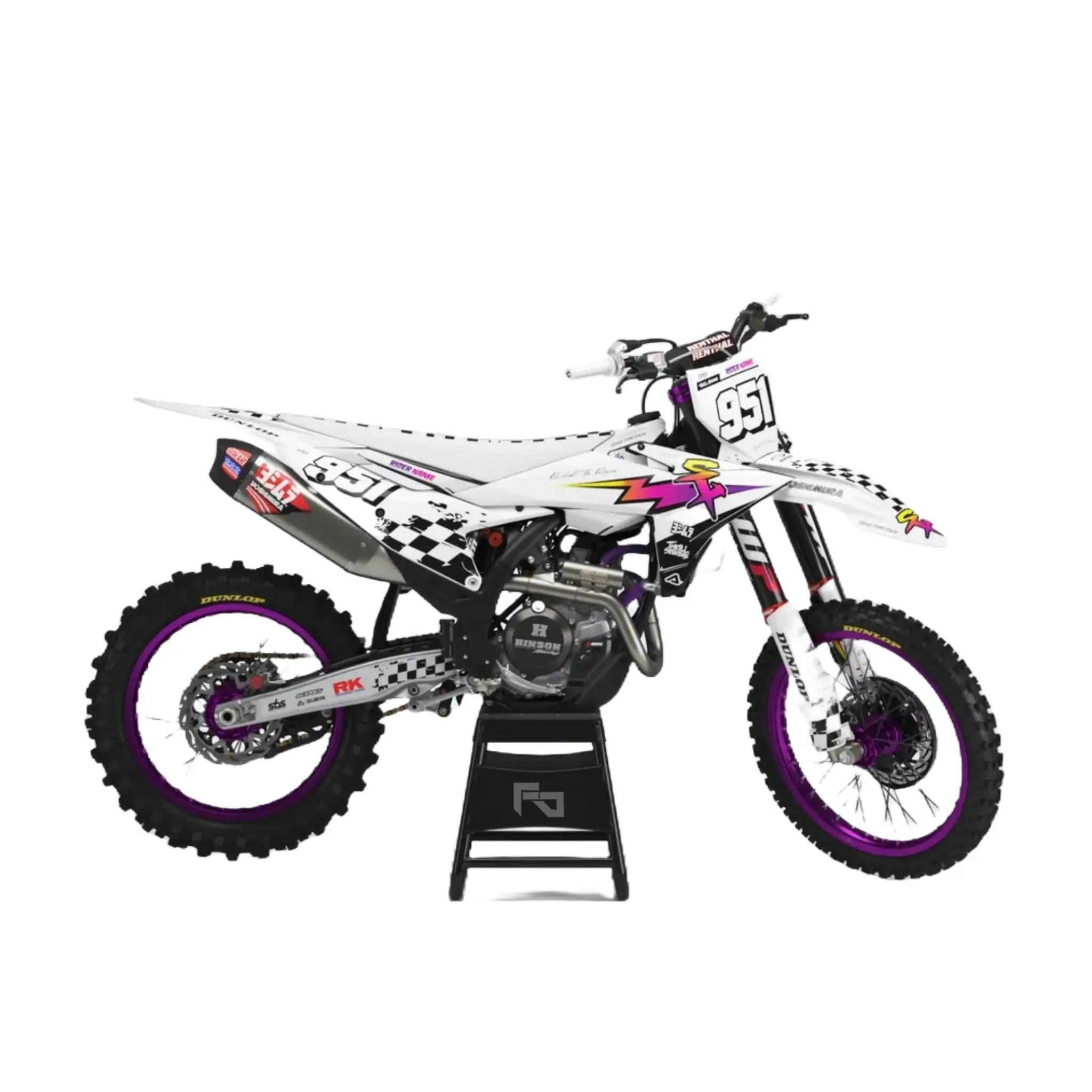 Kit déco 125 / 250 / 450 SX / SX-F | Motocross Nitro Edition Fifty Design