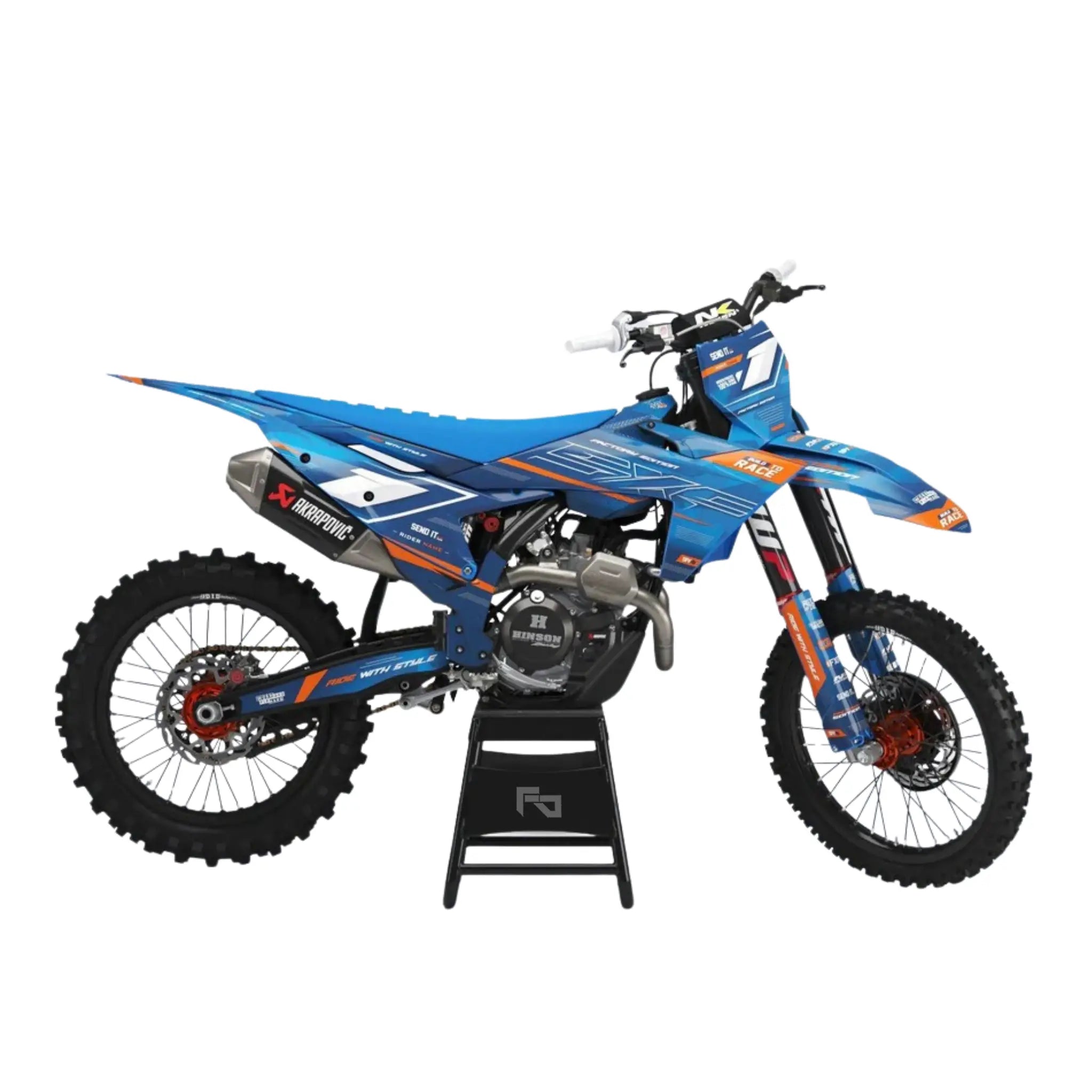 Kit déco 125 / 250 / 450 SX / SX-F | Motocross Shark Edition Fifty Design