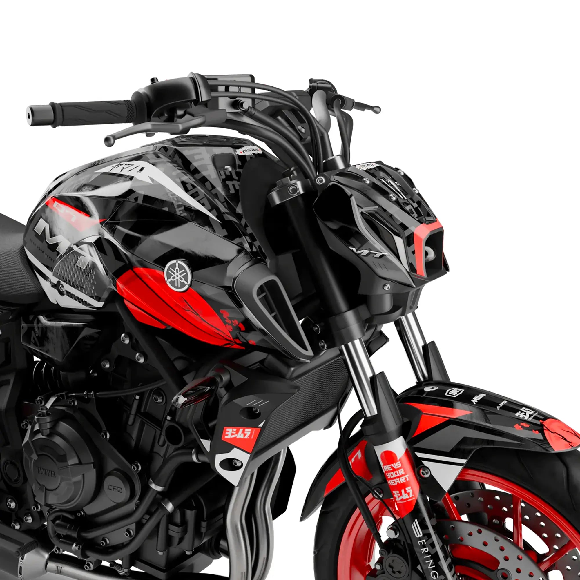 Kit déco moto Yamaha MT07 / FZ 07 | Flow Edition Fifty Design