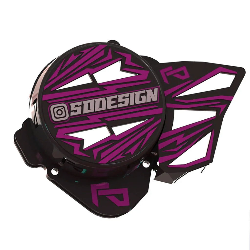 Cache Allumage EURO3 - Semi Personnalisable Fifty Design