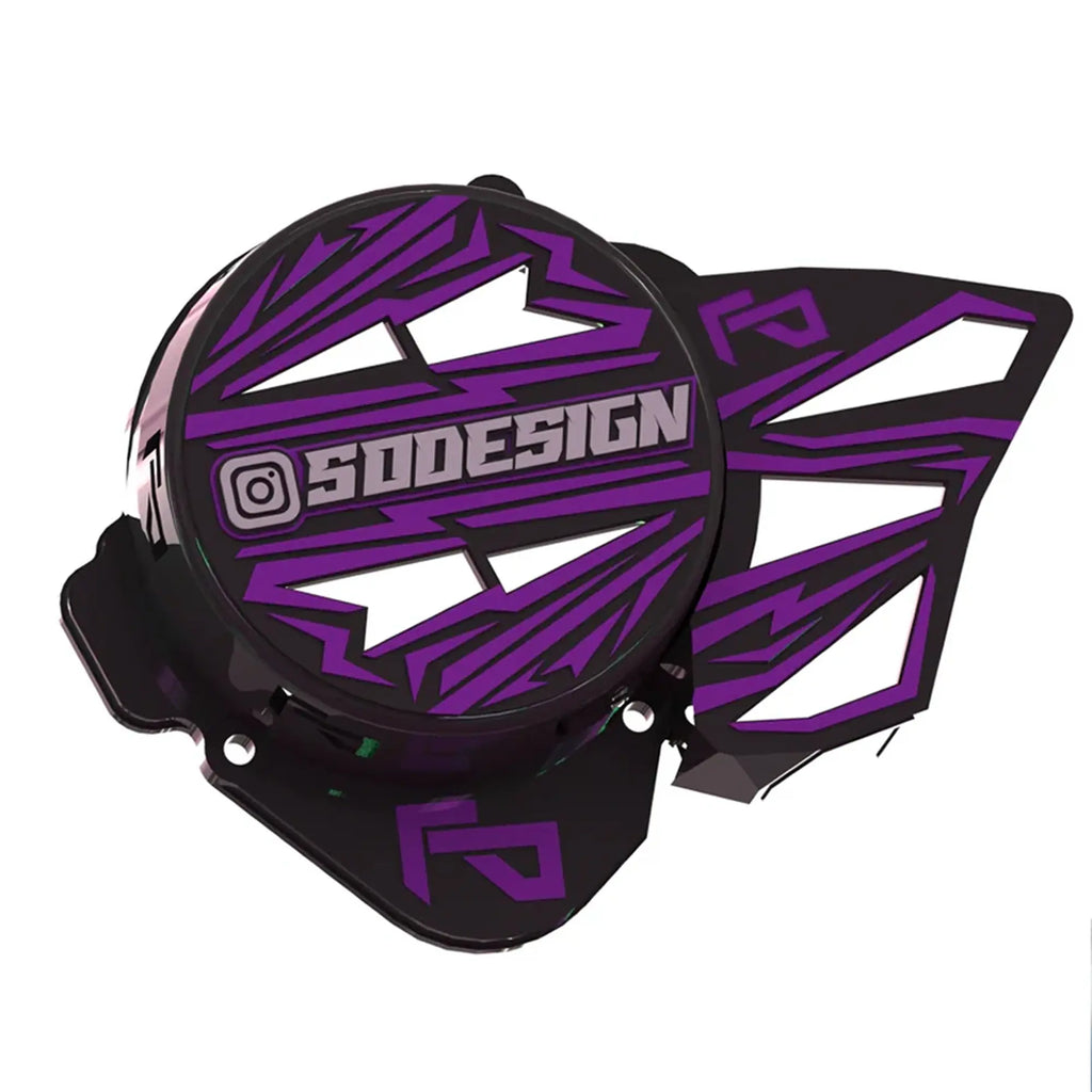 Cache Allumage EURO3 - Semi Personnalisable Fifty Design