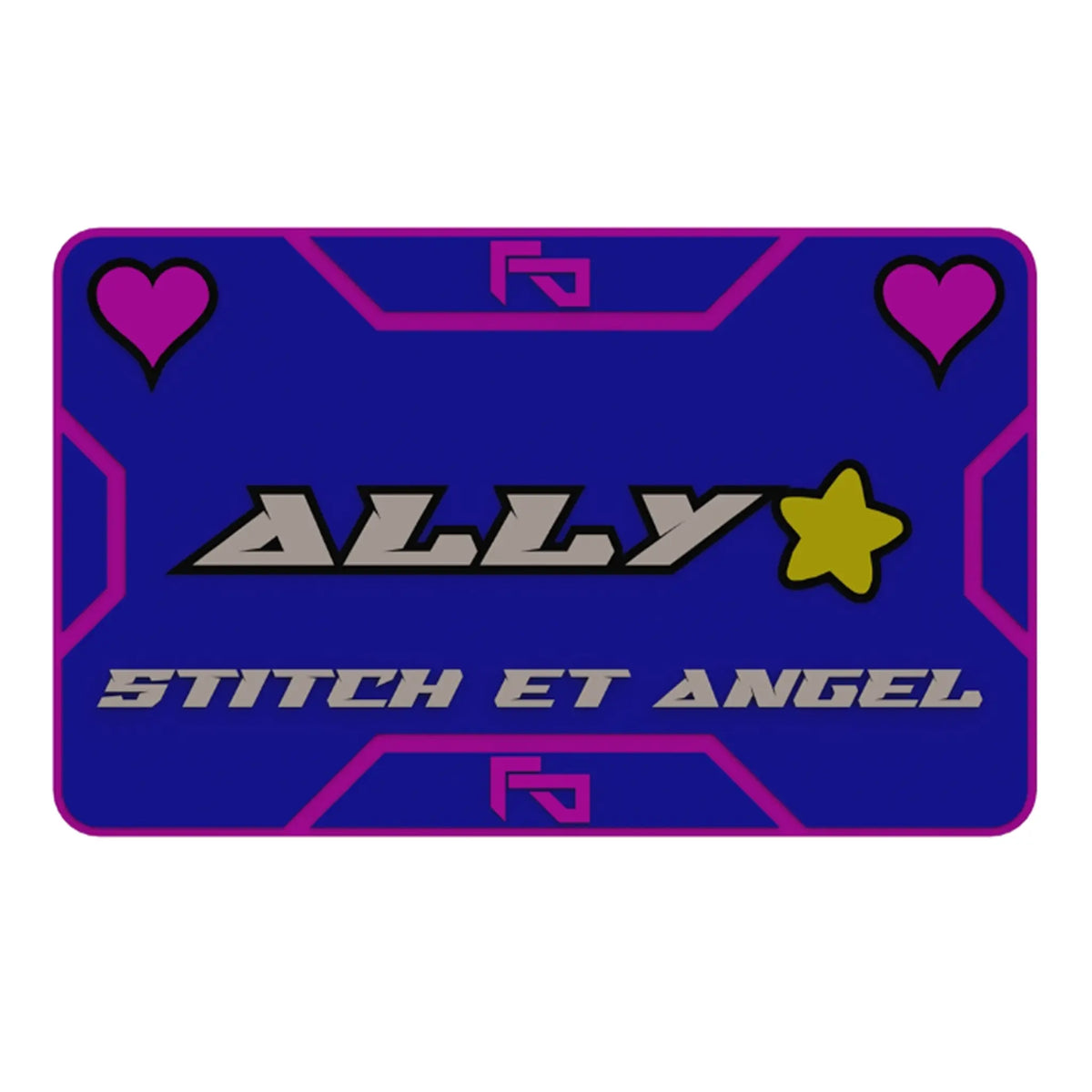 Cache Plaque Moto 100% Personnalisé Fifty Design