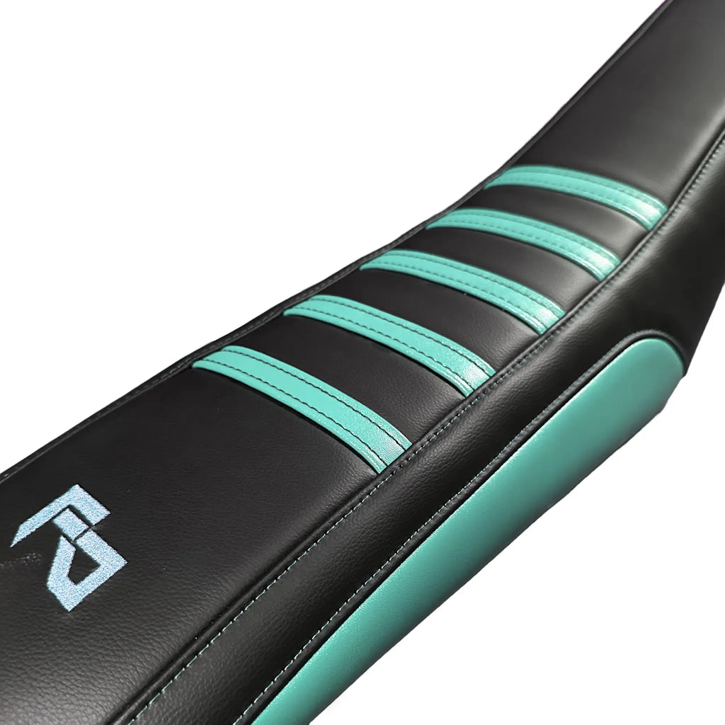 50cc Seat Cover - Pro Edition Turquoise Fifty Design