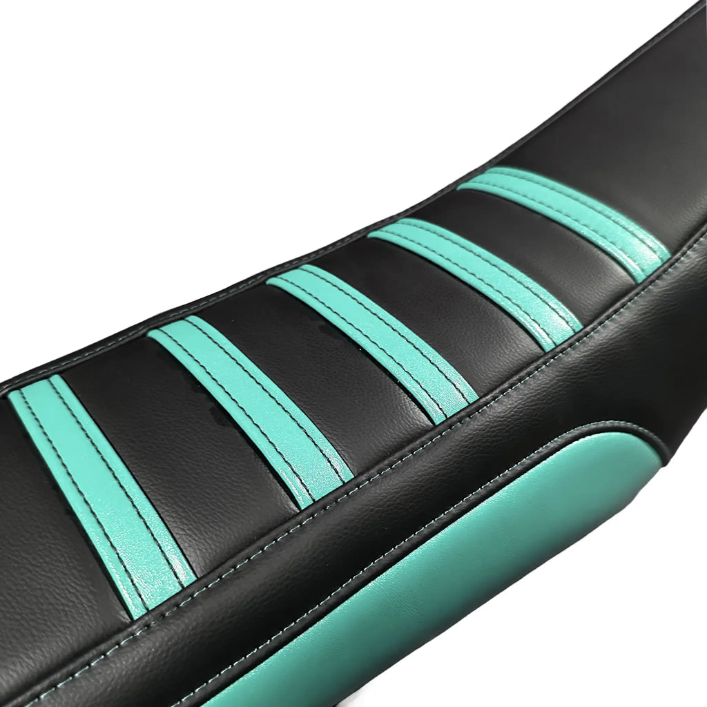 50cc Seat Cover - Pro Edition Turquoise Fifty Design
