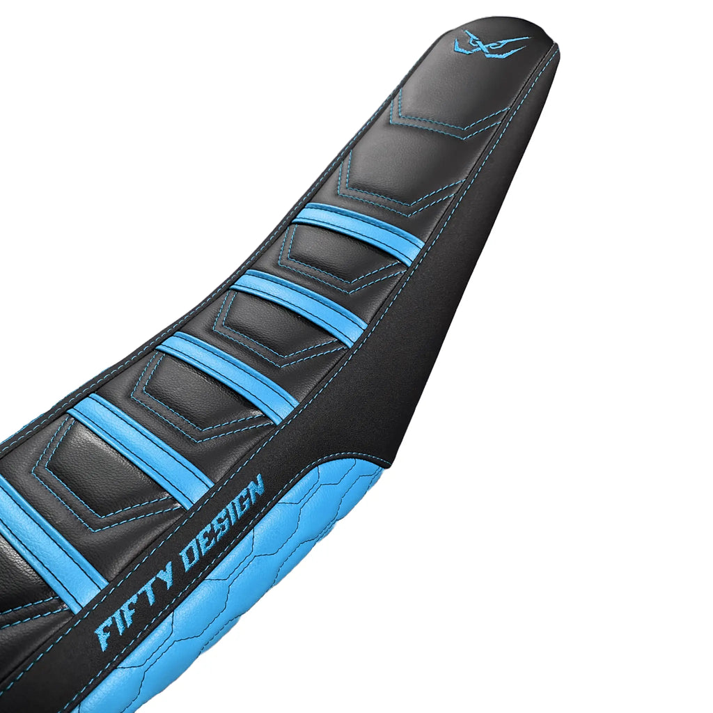 Housse de Selle 50cc - Race Edition Bleu Fifty Design