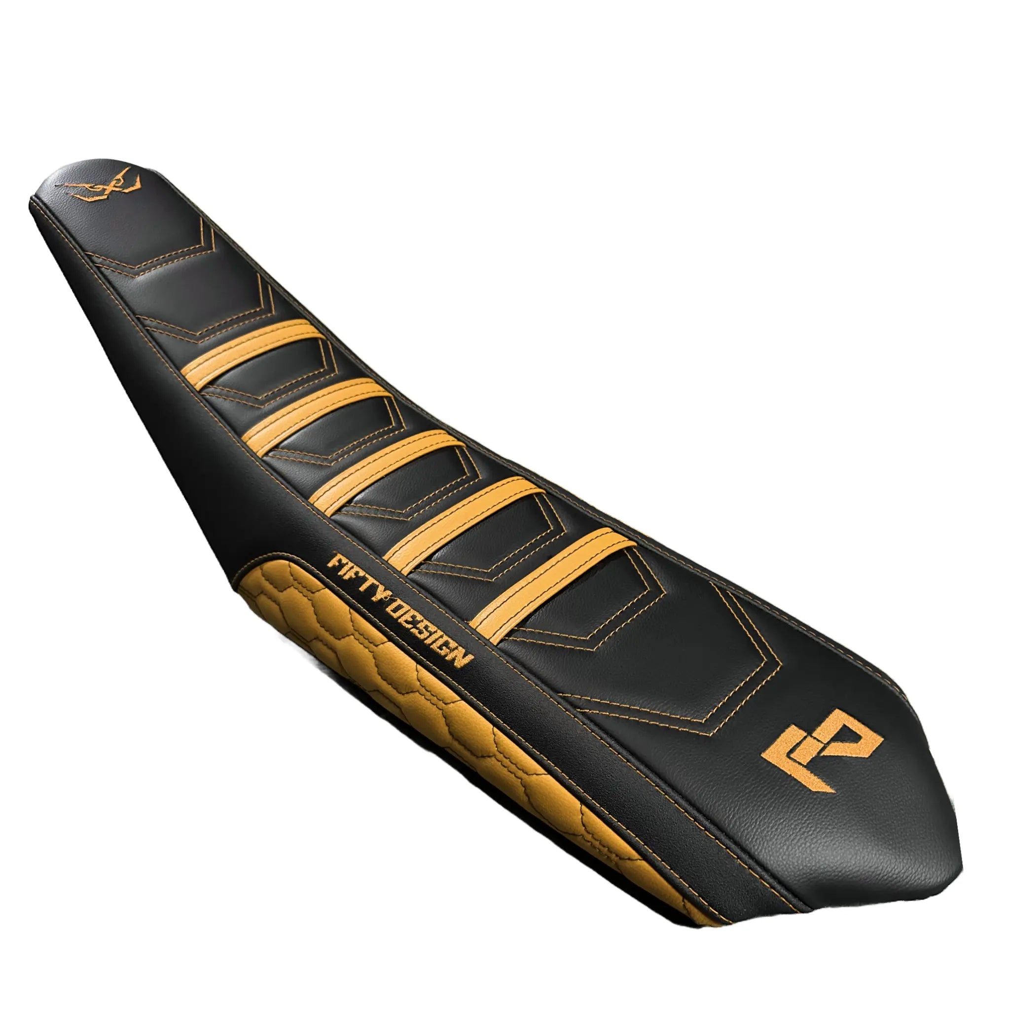Fifty Design 50cc Seat Cover - Race Edition Gold - Fifty Design