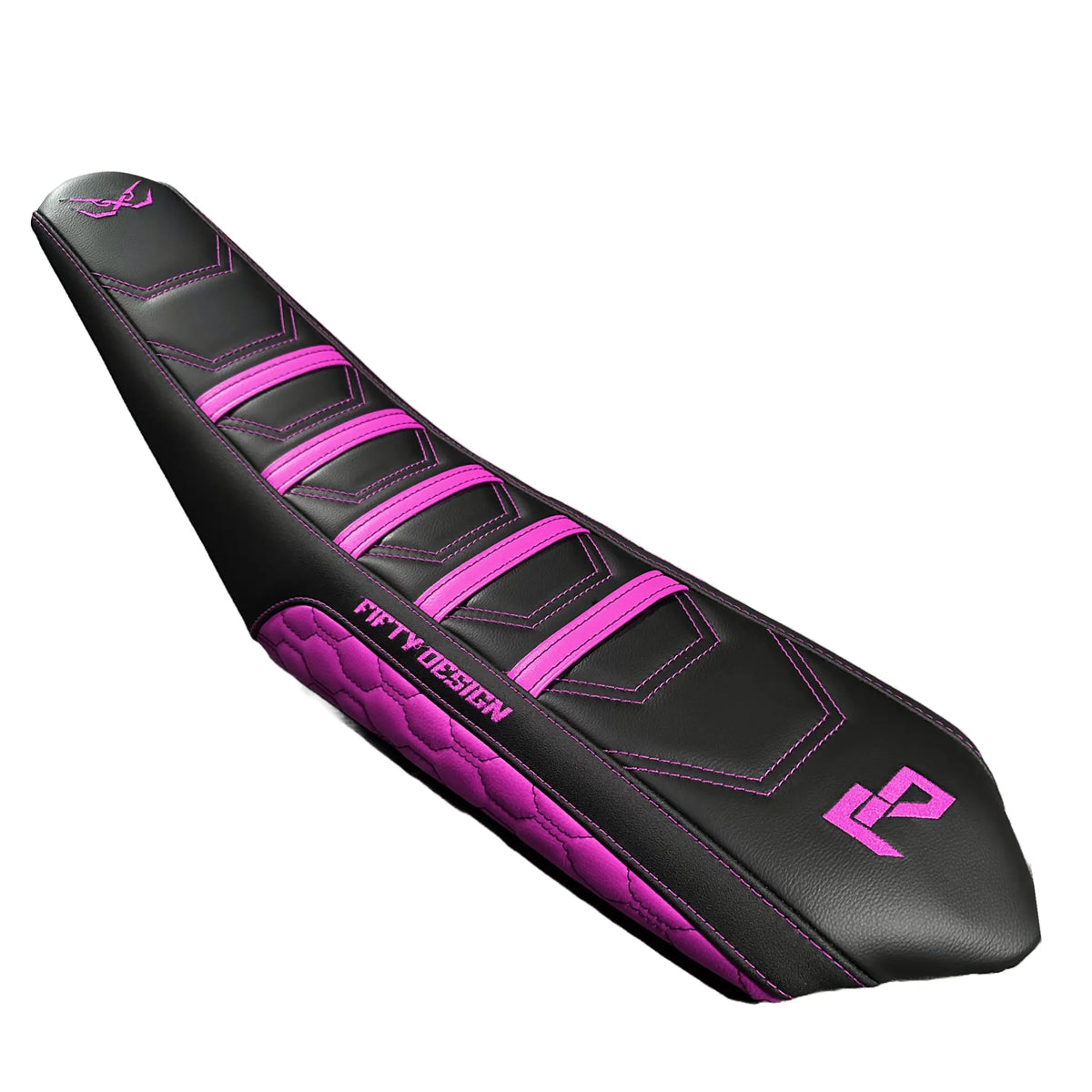 Housse de Selle 50cc - Race Edition Rose Fifty Design