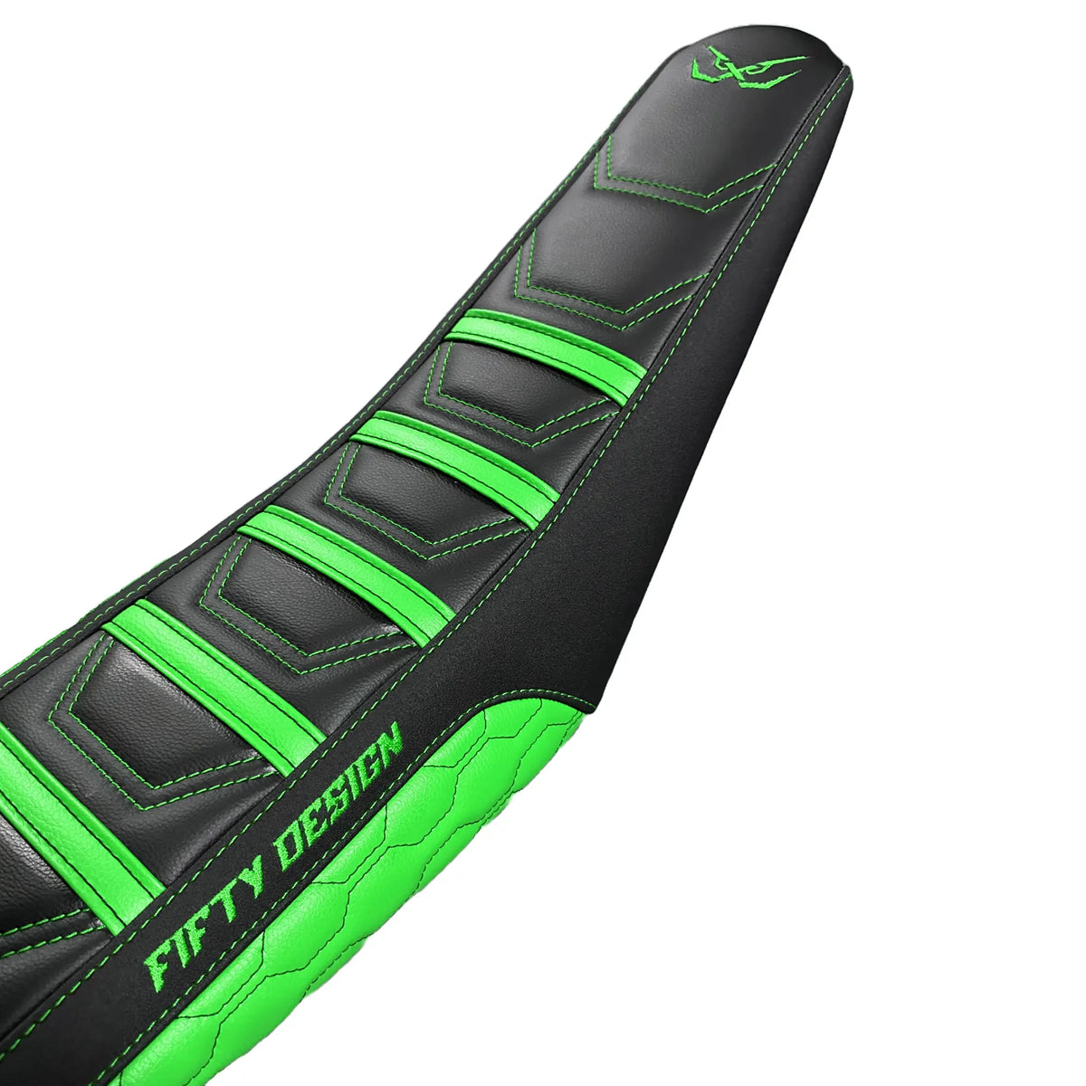 Housse de Selle 50cc - Race Edition Vert Fifty Design