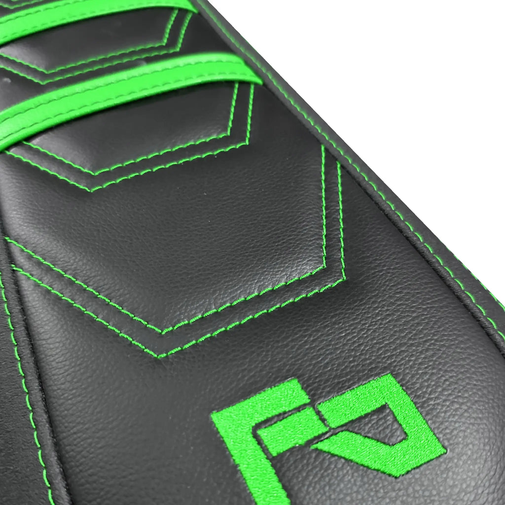 50cc Seat Cover - Race Edition Green Fifty Design