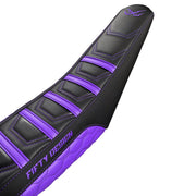 Housse de Selle 50cc - Race Edition Violet Fifty Design