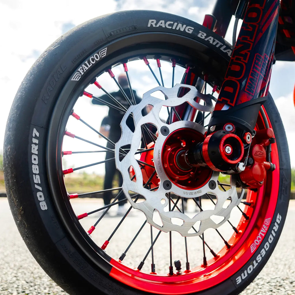Jantes 50cc Bicolore Supermotard FALCO® | 100% Personnalisables Fifty Design