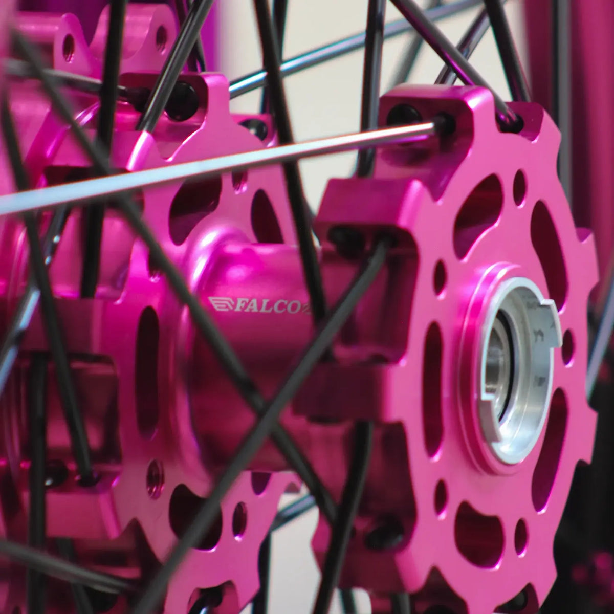 Jantes 50cc Bicolore Supermotard FALCO® | 100% Personnalisables Fifty Design