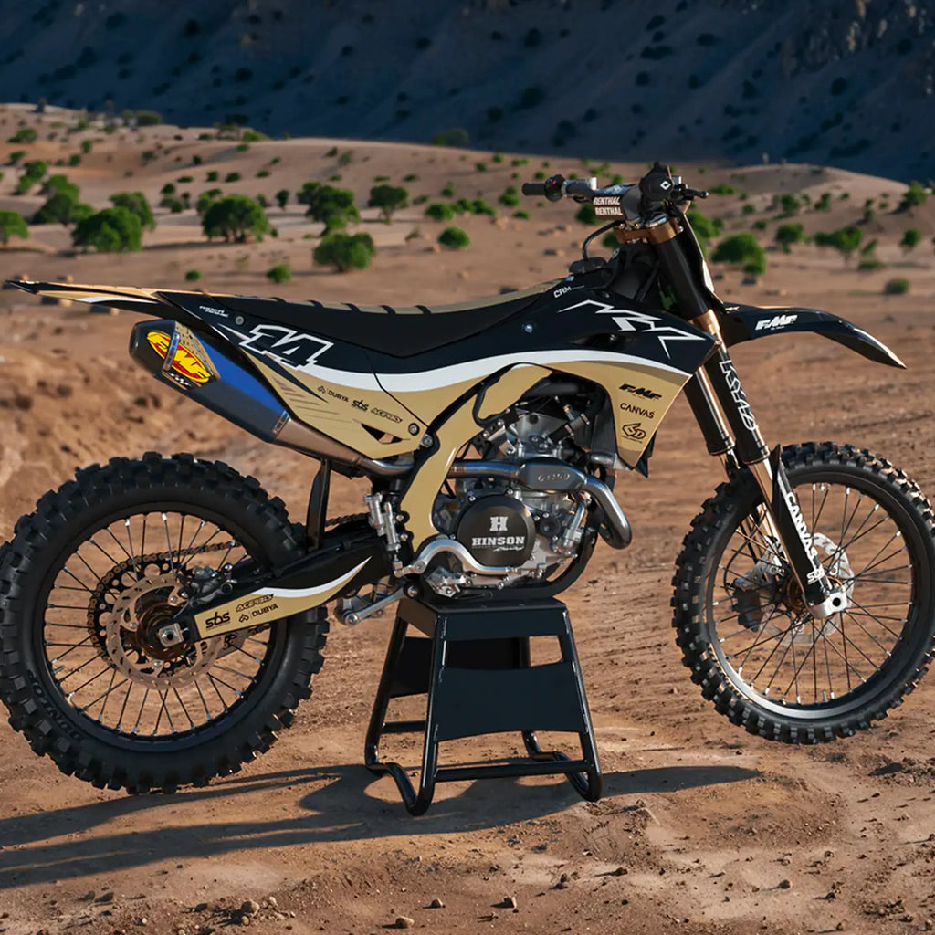 Kit déco 125 / 250 / 450 KX-F | Motocross Desert Edition Fifty Design