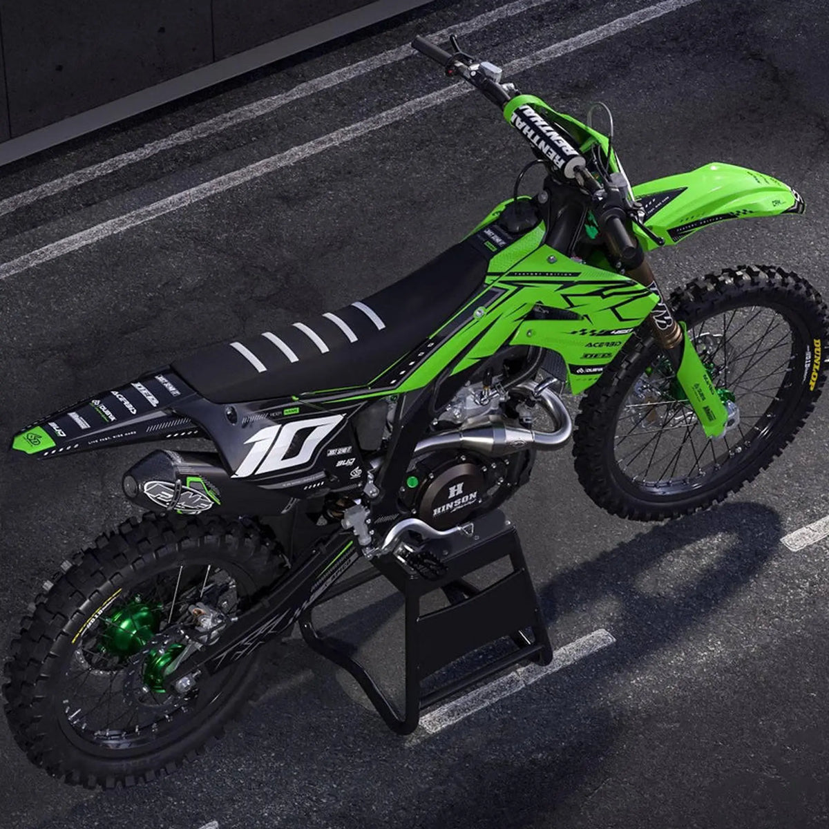125 / 250 / 450 KX-F Decal Kit | Motocross Extand Edition Fifty Design