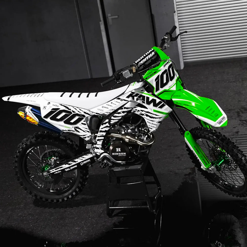 Dekorationsset 125 / 250 / 450 KX-F | Motocross Greeny Edition