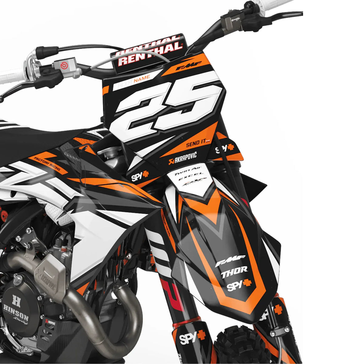 Decal Kit 125 / 250 / 450 SX / SX-F | Motocross Delta Edition Fifty Design