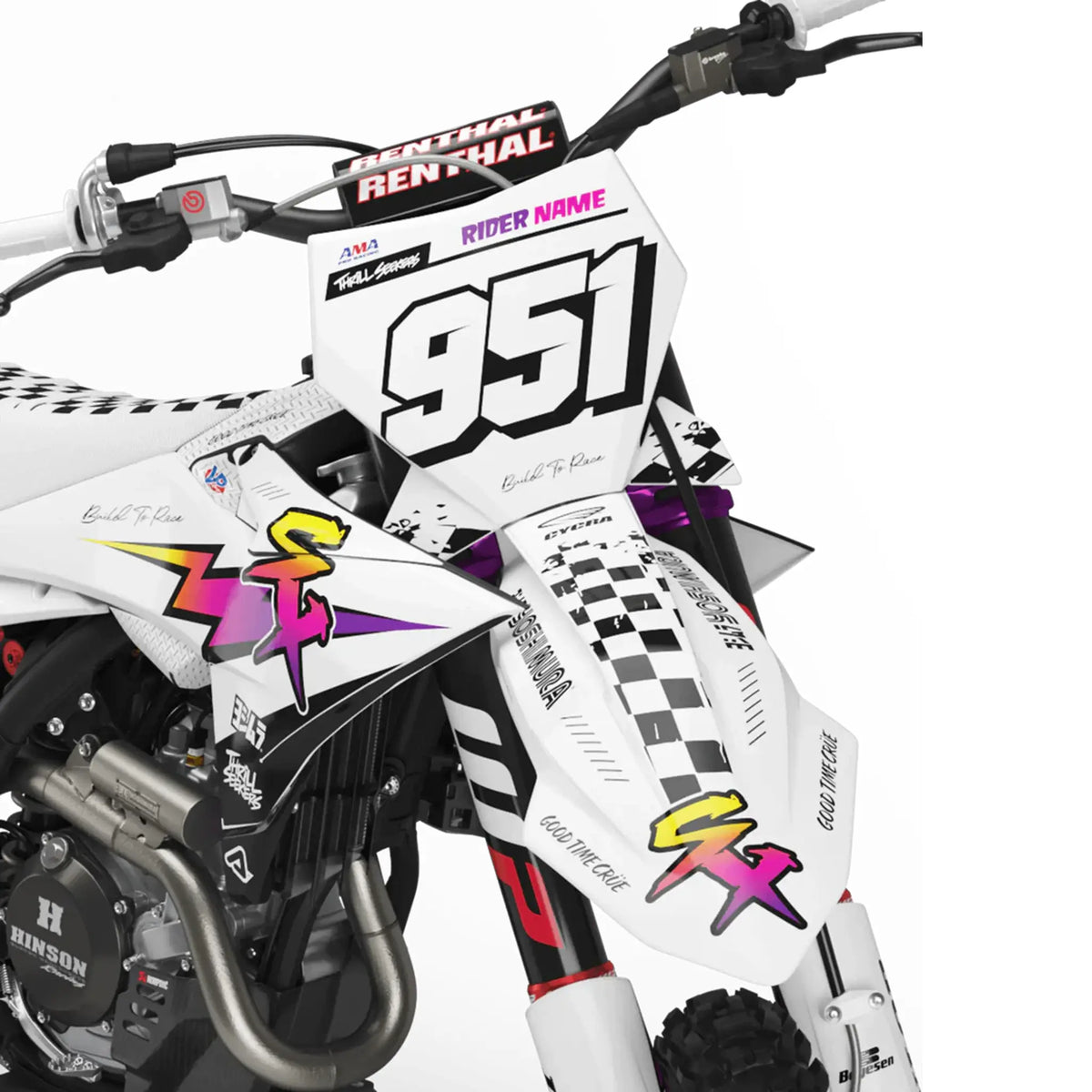 Decal Kit 125 / 250 / 450 SX / SX-F | Motocross Nitro Edition Fifty Design
