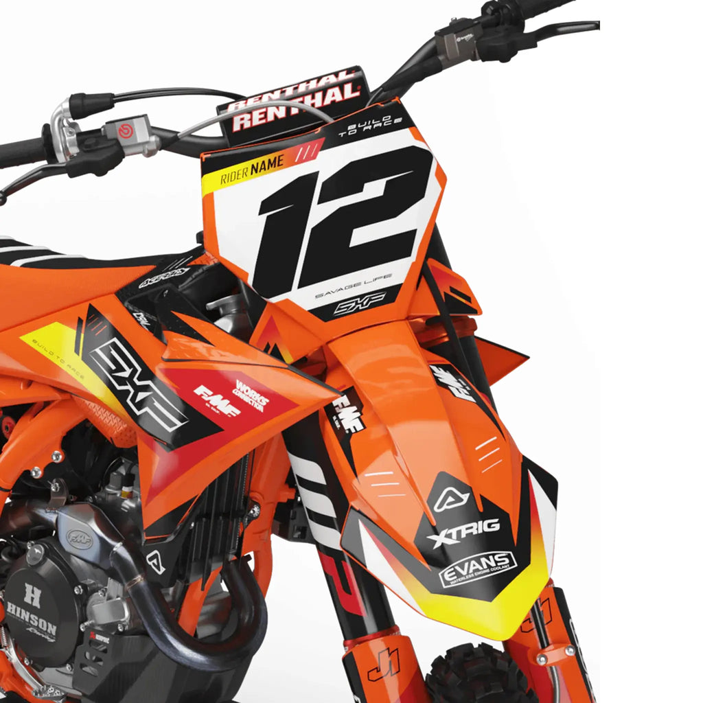 Kit déco 125 / 250 / 450 SX / SX-F | Motocross Vortex Edition Fifty Design