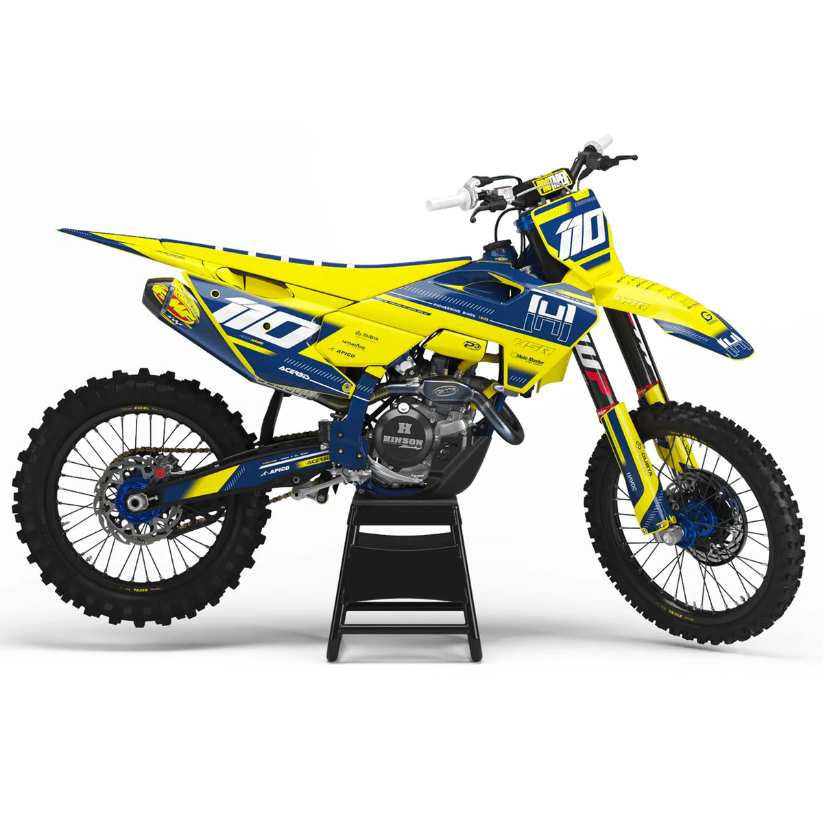 Decal Kit 125 / 250 / 450 TC-F | Motocross Neon Edition Fifty Design