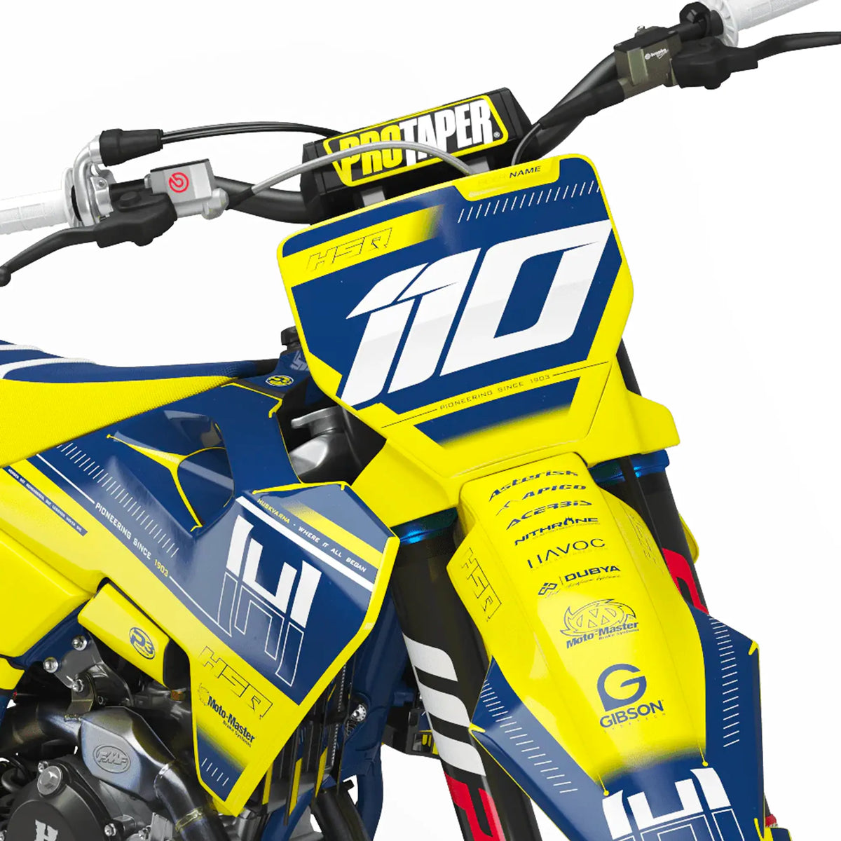 Decal Kit 125 / 250 / 450 TC-F | Motocross Neon Edition Fifty Design