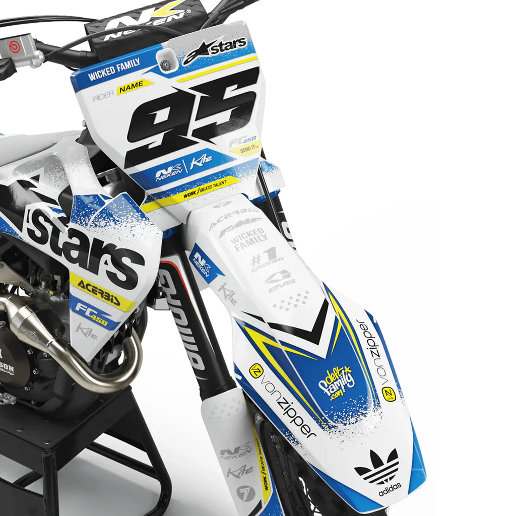 Dekorationsset 125 / 250 / 450 TC / FC / TE / FE | Motocross Star Edition Fifty Design
