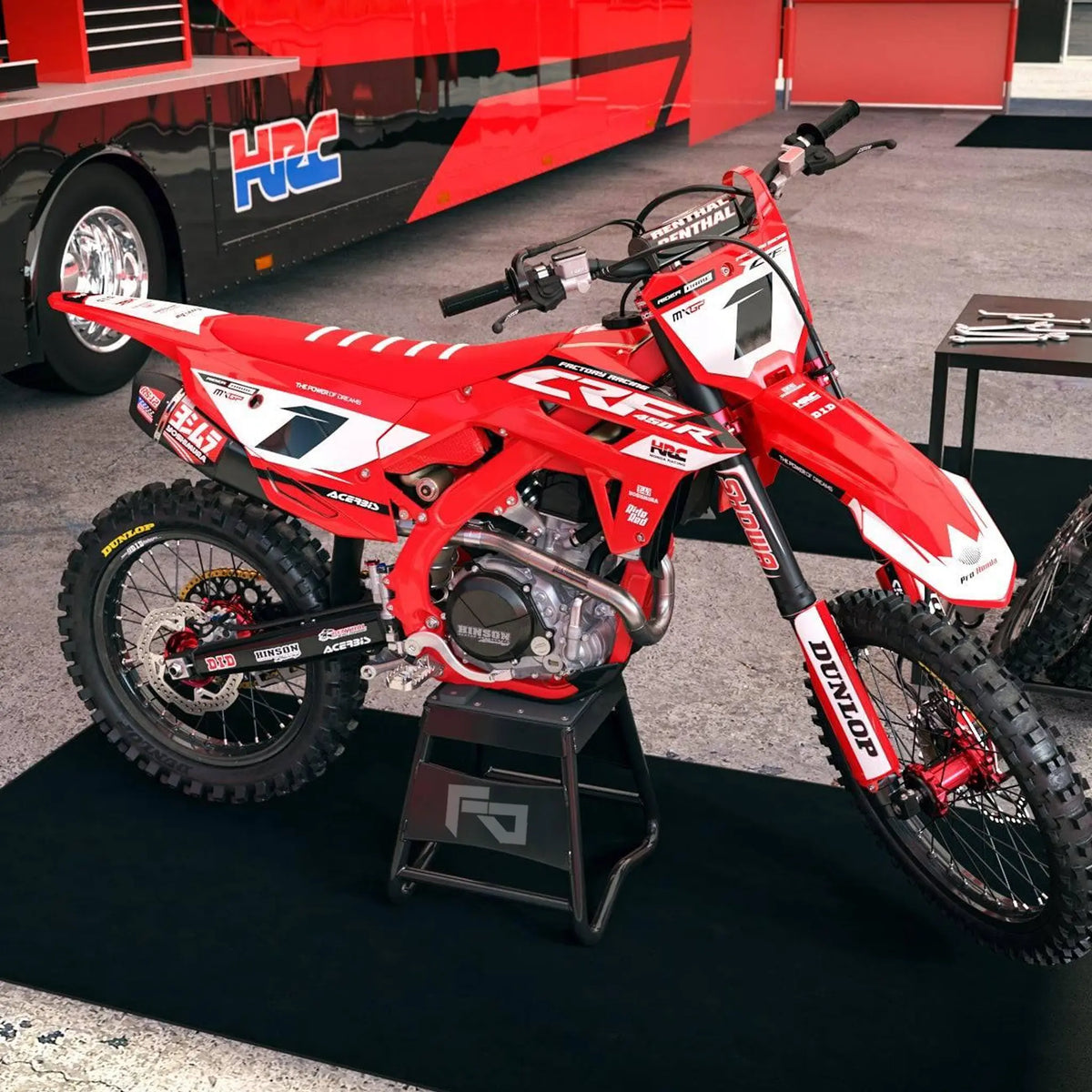 Kit déco 250 / 450 CRF | Motocross Apex Edition Fifty Design