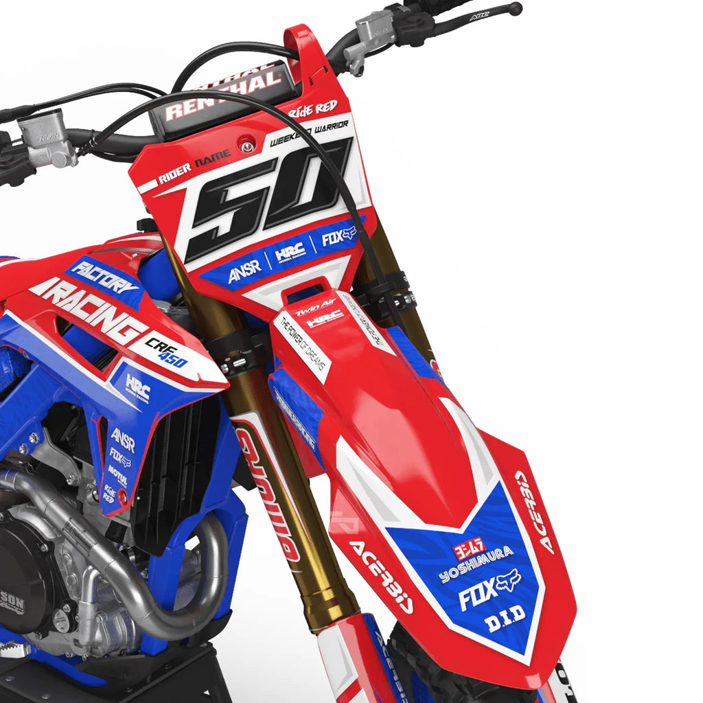 Kit déco 250 / 450 CRF | Motocross Graph Edition Fifty Design