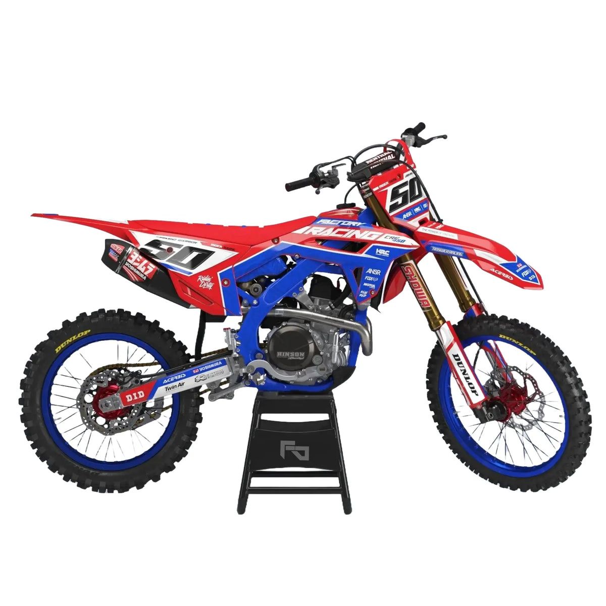 Kit déco 250 / 450 CRF | Motocross Graph Edition Fifty Design