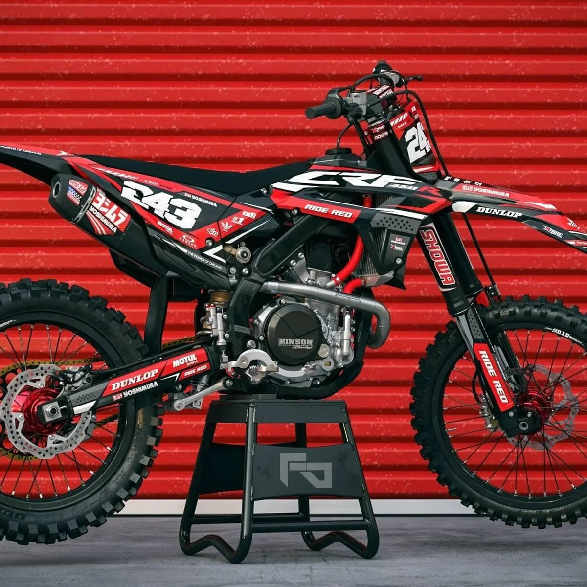Kit déco 250 / 450 CRF | Motocross Razor Edition Fifty Design
