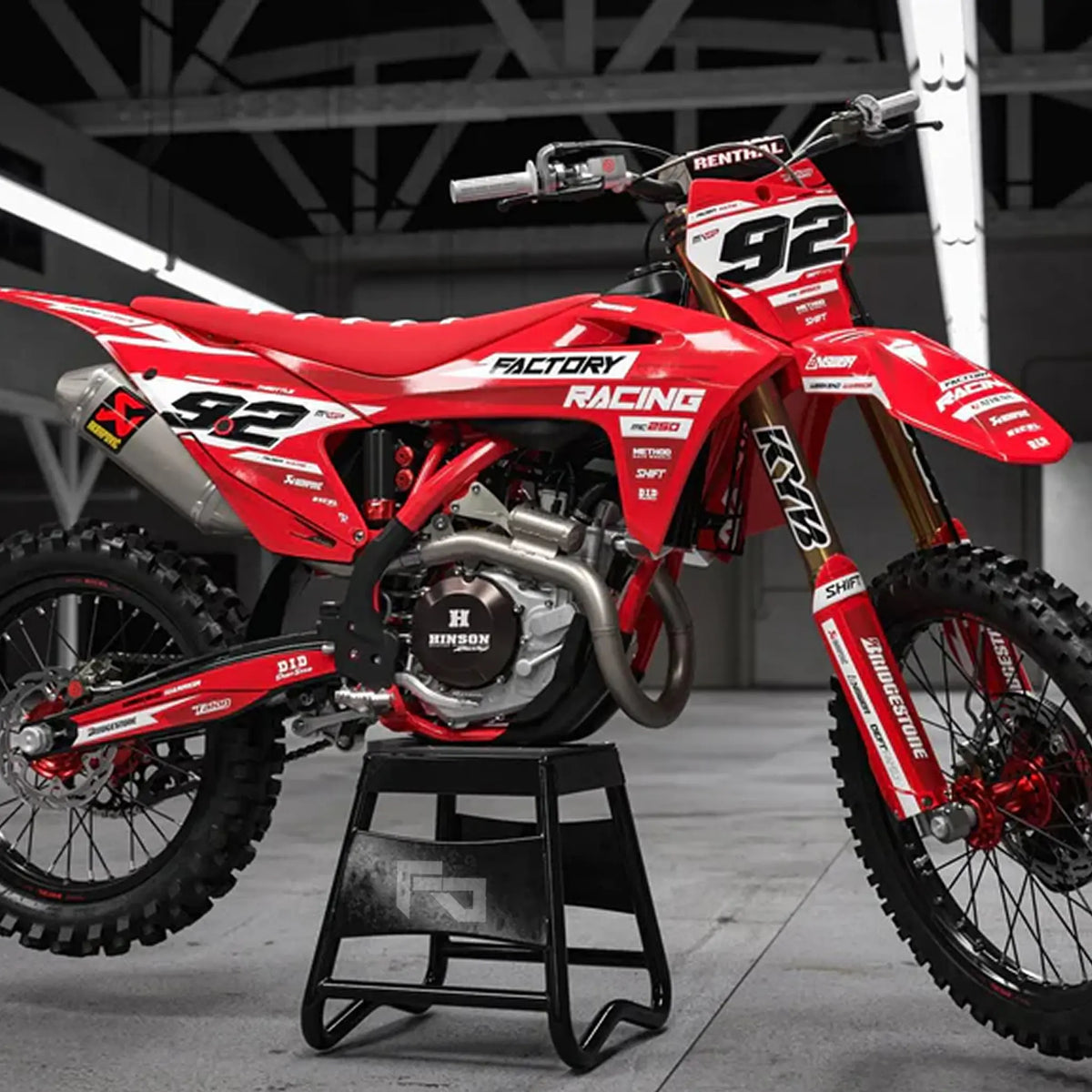 Kit déco 250 / 450 MC-F / EC-F | Motocross Factory  Edition Fifty Design