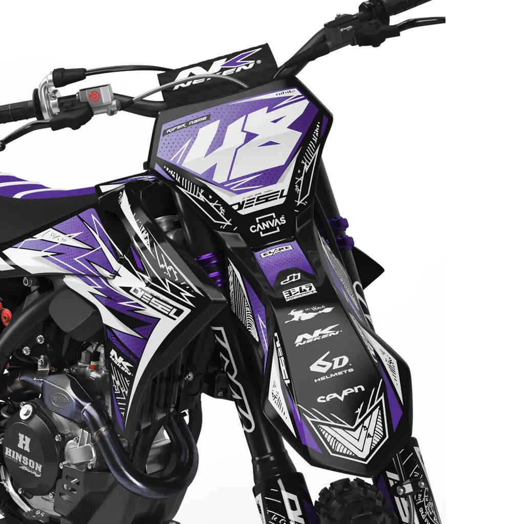 Kit déco 250 / 450 MC-F | Motocross Galaxy Edition Fifty Design