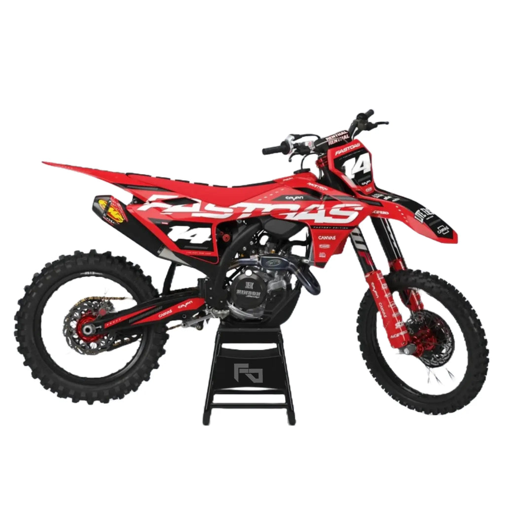 Kit déco 250 / 450 MC / MC-F | Motocross Fast Gas Edition Fifty Design