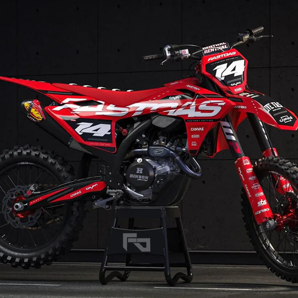 Kit déco 250 / 450 MC / MC-F | Motocross Fast Gas Edition