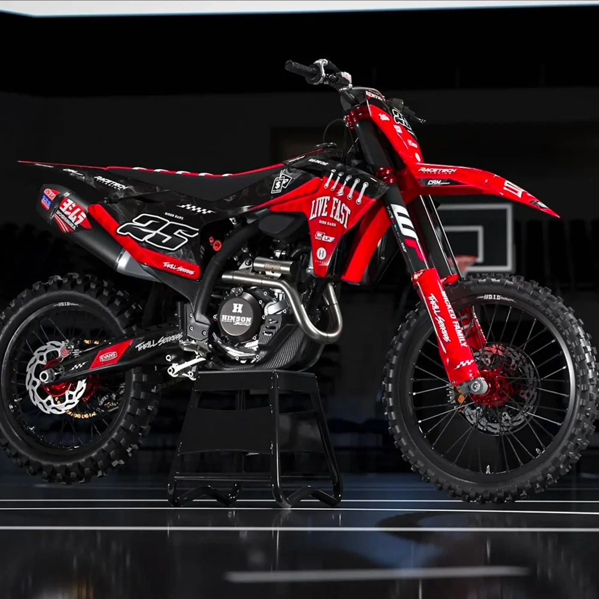 Kit déco 250 / 450 MC / MC-F | Motocross Live Edition Fifty Design