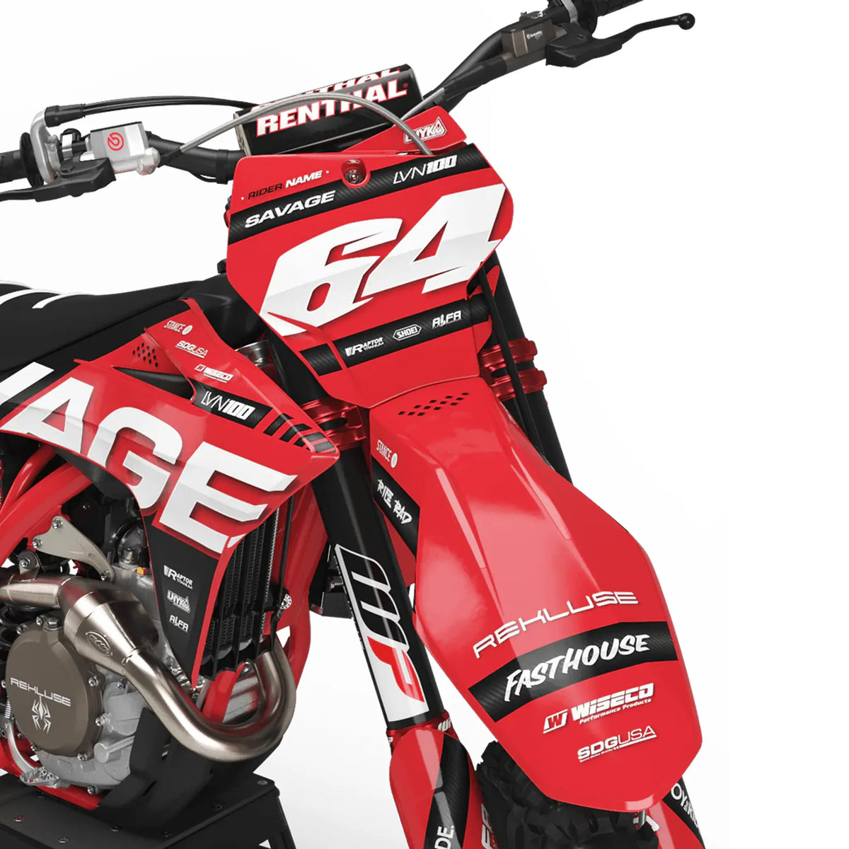 Decal Kit 250 / 450 MC / MC-F | Motocross Savage Edition Fifty Design