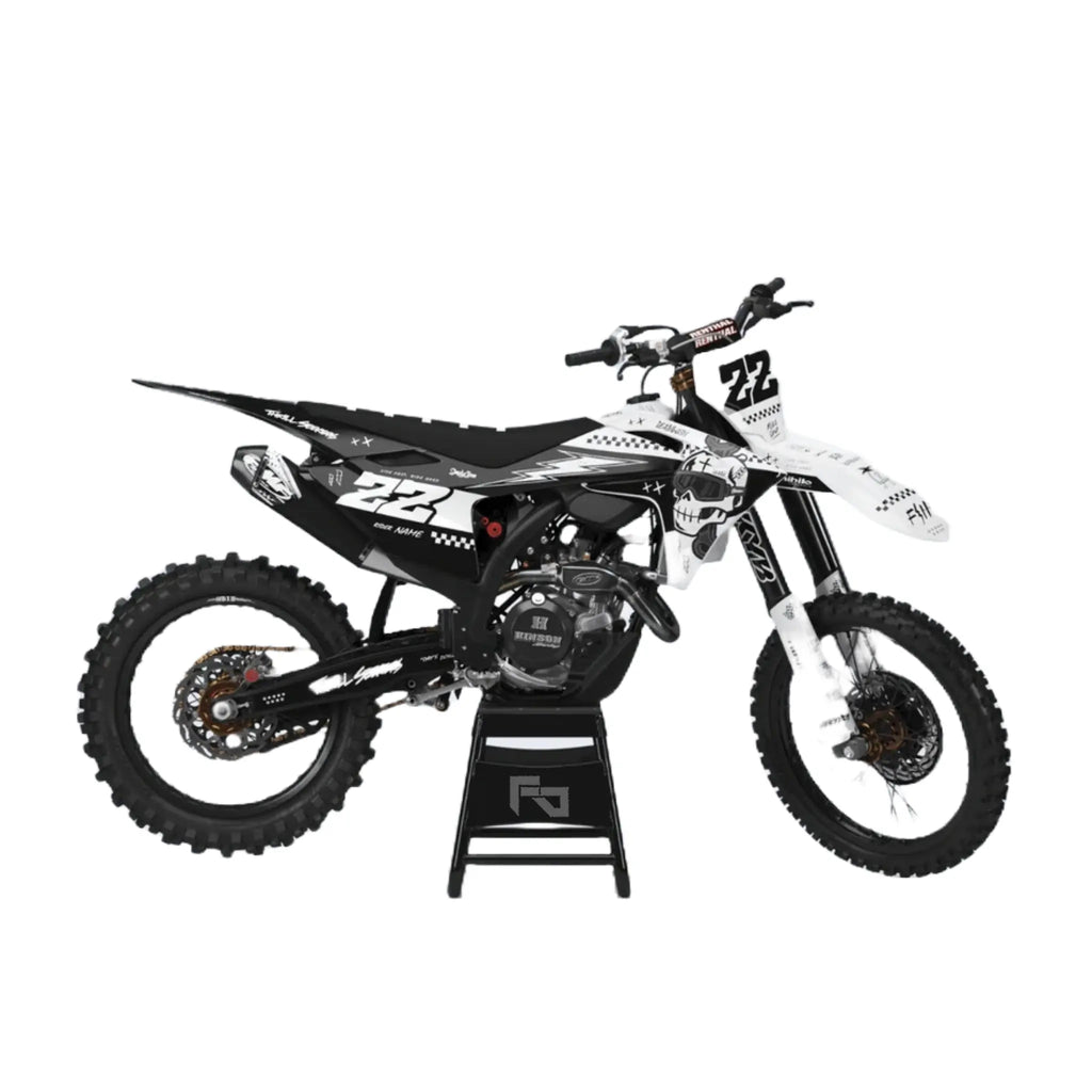 Kit déco 250 / 450 MC / MC-F | Motocross Steel Edition Fifty Design