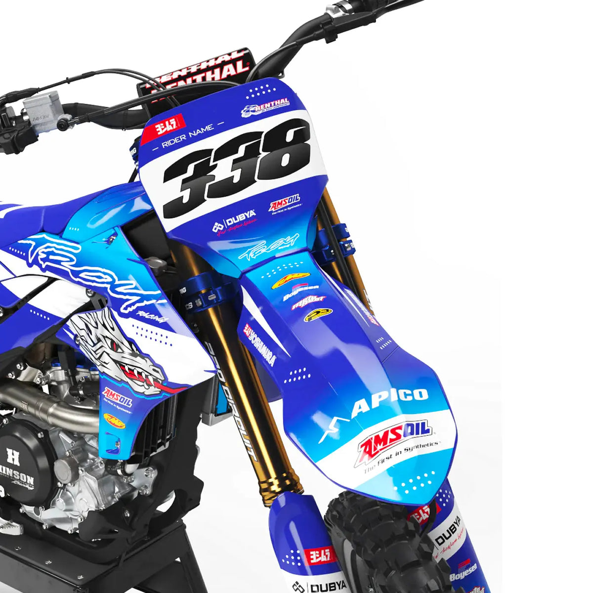 Kit déco 250 / 450 YZ-F | Motocross RideWithStyle Edition Fifty Design
