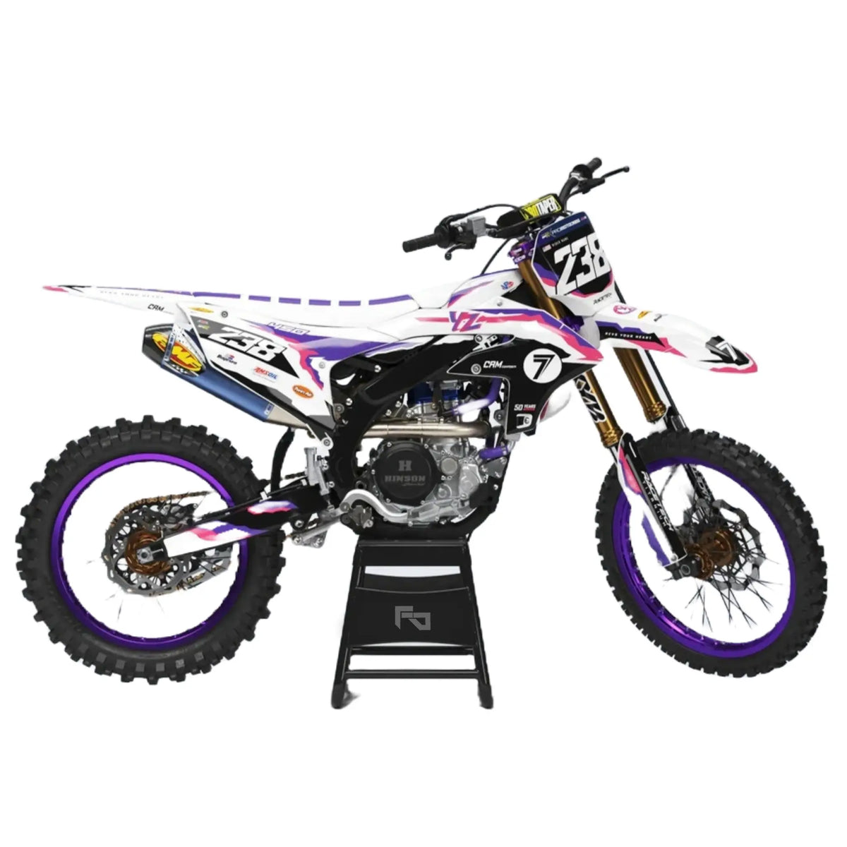 Decal Kit 250 / 450 YZ-F | Motocross Yam Edition Fifty Design
