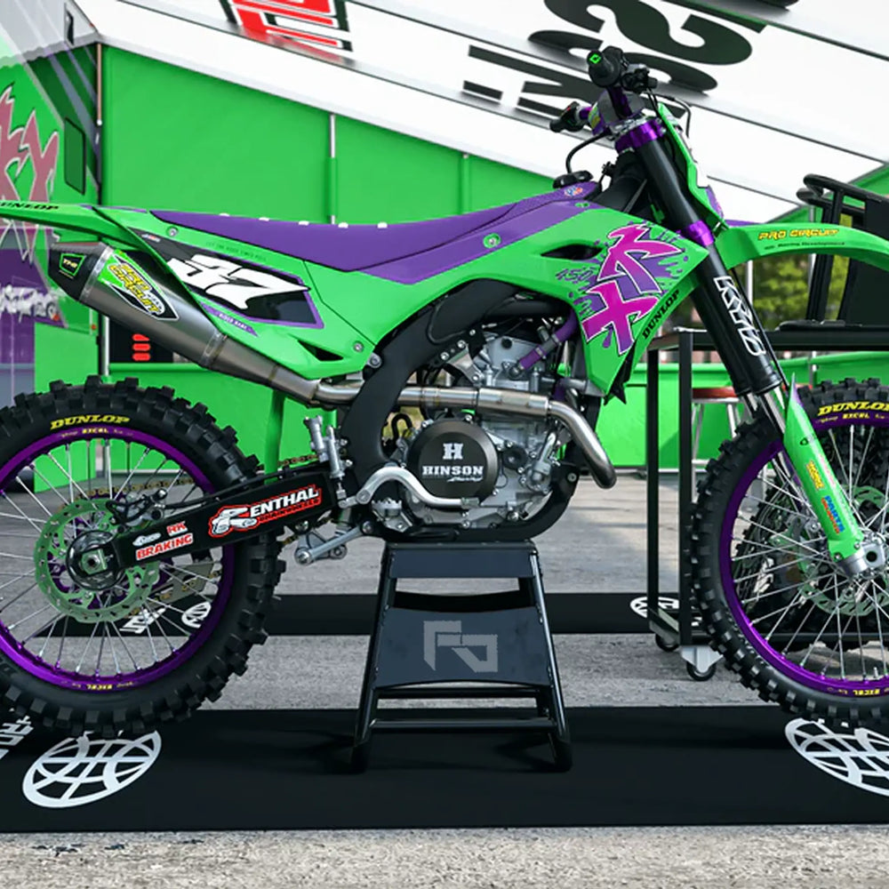 Kit déco 125 / 250 / 450 KX-F | Motocross Vintage Edition