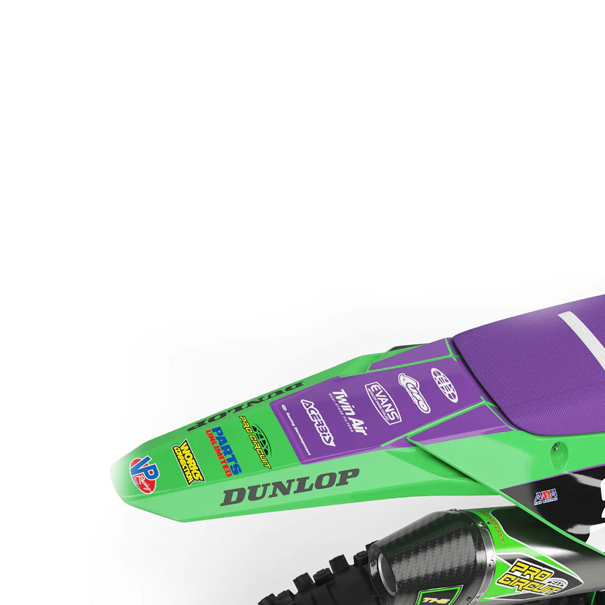 Decal Kit 450 KX-F | Motocross Vintage Edition Fifty Design