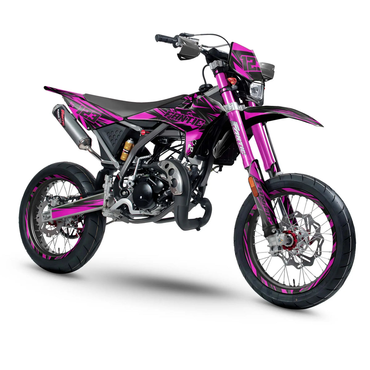 50cc Blaze Decal Kit - Semi-Customizable Fifty Design