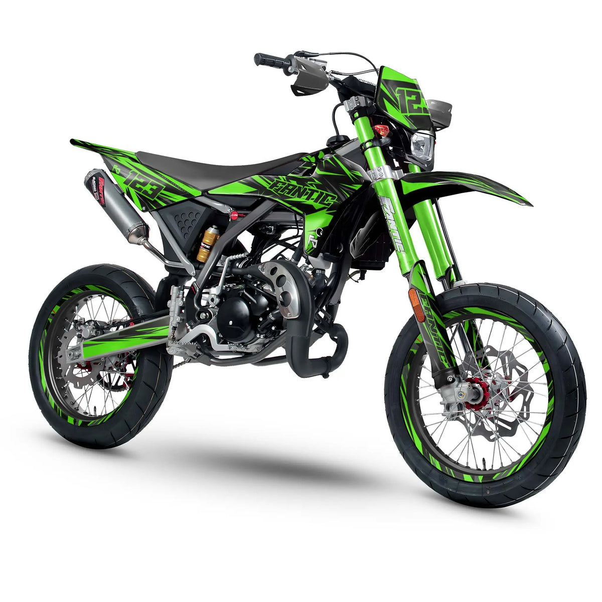 50cc Blaze Decal Kit - Semi-Customizable Fifty Design