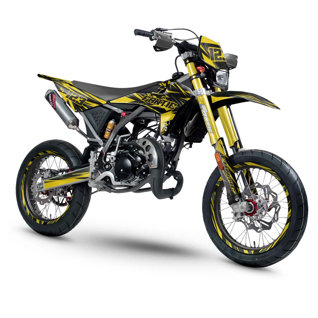 50cc Blaze Decal Kit - Semi-Customizable Fifty Design