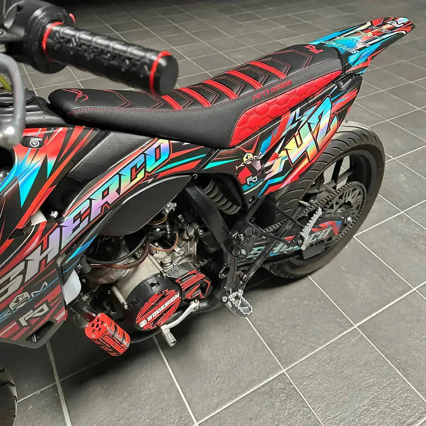Kit Adesivo Decorativo Trantor Per RIEJU MRT 50 (2009-2021) – Colore Giallo