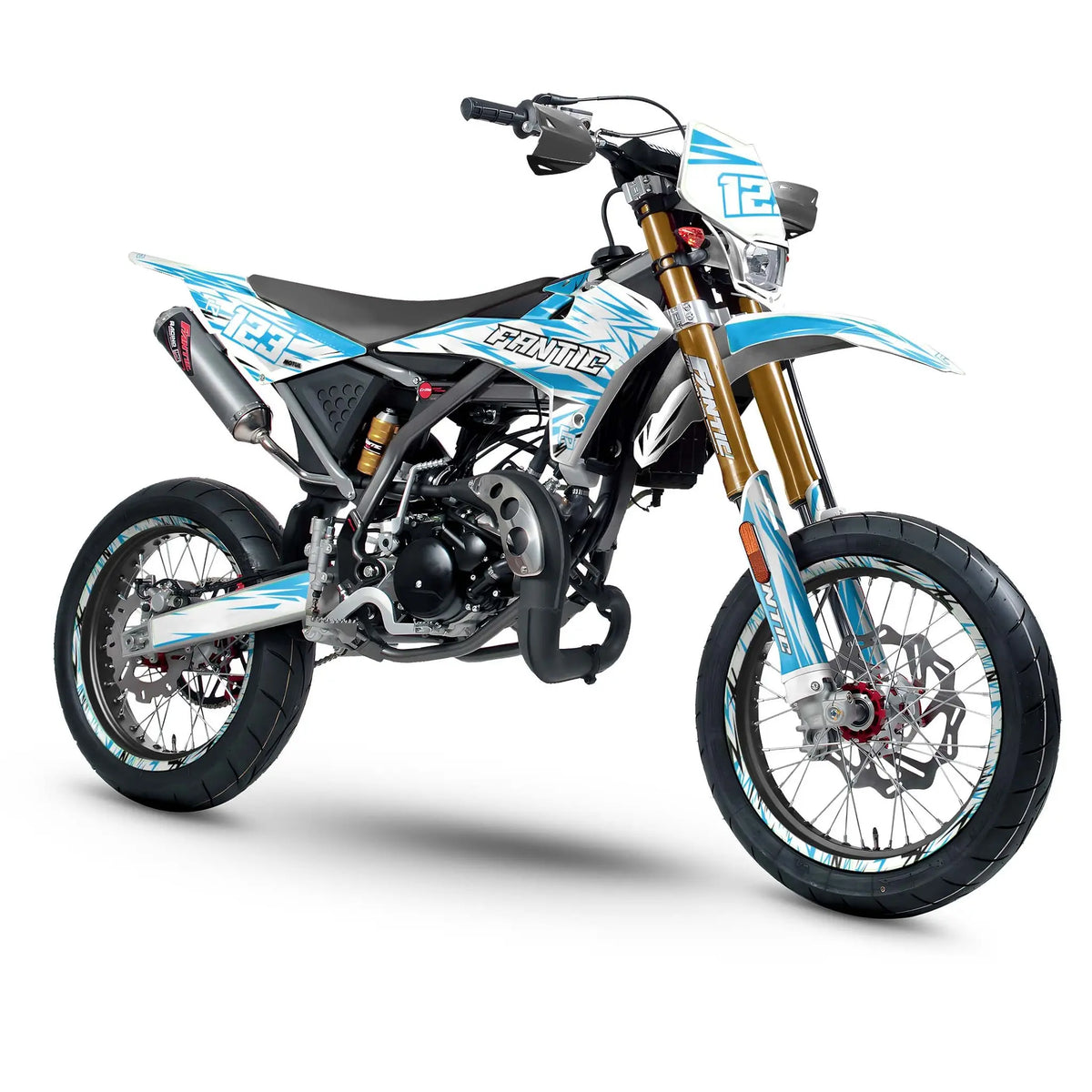 50cc Radial Decal Kit - Semi-Customizable Fifty Design