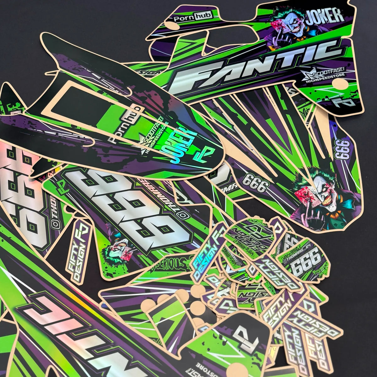 Kit déco Fantic 50cc | 100% Personnalisé Fifty Design