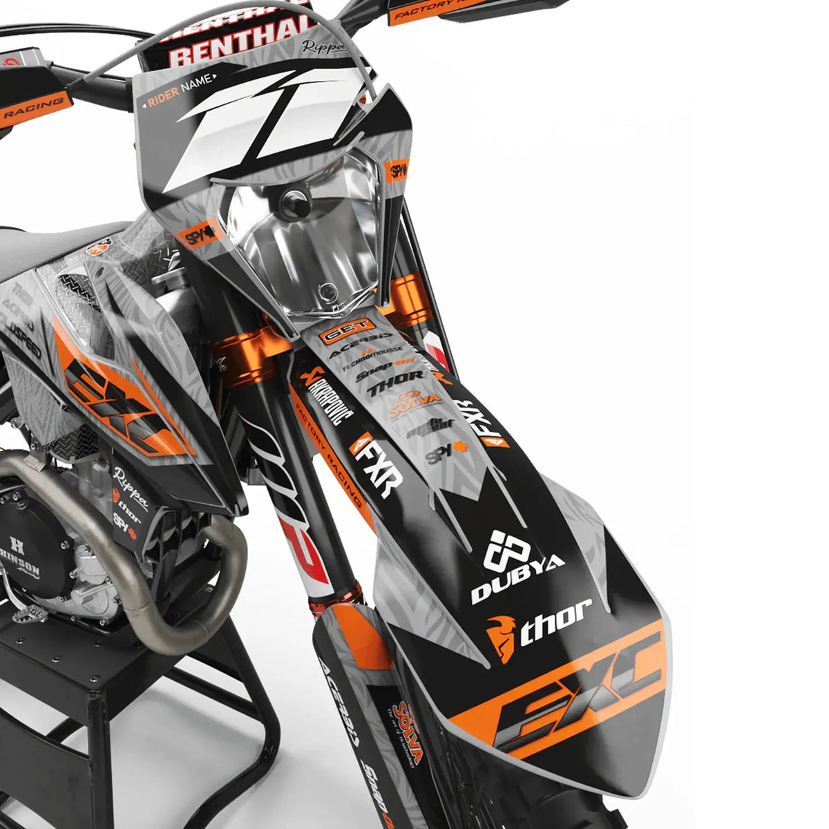 Decal Kit 125 / 250 / 450 SX / SX-F | Motocross Chase Edition Fifty Design