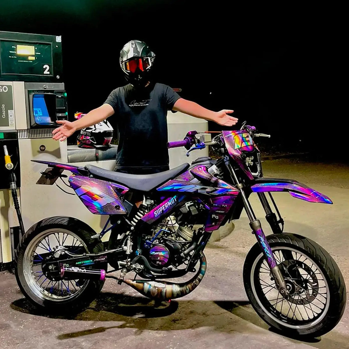 Kit déco Sherco 50cc | 100% Personnalisé Fifty Design